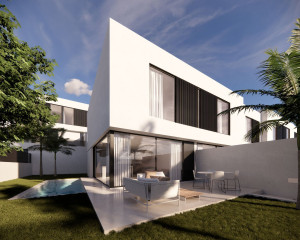 Chalet adosado en venta en calle Las cuadras, 1