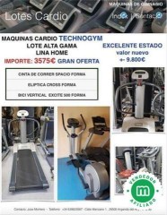 Lote cardio technogym linea home