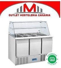 Mesa fria ensalada