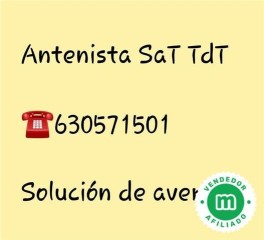 Ventas , instalaciones,  Antenista tdt