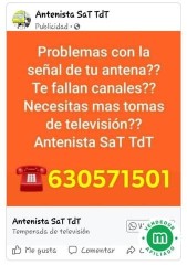 Antenista  ☎️630571501