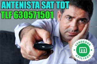 Antenista servicios inmediatos 