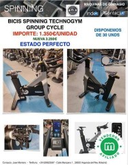 BICICLETA SPINNING TECHNOGYM CYCLE