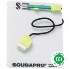 Scubapro Pizarra Fosforescente 13x15cm