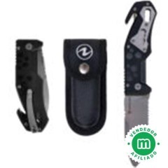 Aqualung Cuchillo Folding Blunt Titanio