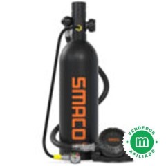 Smaco S400 Pro Mini Botella Buceo 1L Neg