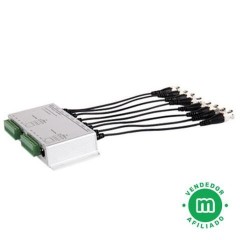 Transceptor pasivo ocho canales cable