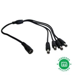 Cable alimentacion splitter 4 camaras