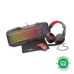 Teclado+ratÓn+alfombrilla+auriculares