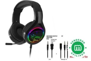 Auriculares con micrófono RGB MICPH8