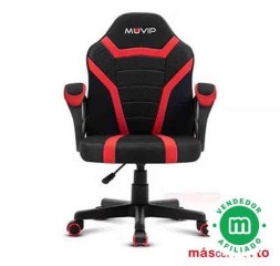 Silla Gaming GM1500 Negro/Rojo MV0379