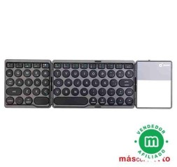 Mini Teclado Bluetooth+Touchpad Plegable