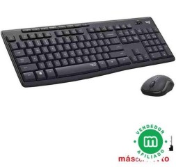 Kit Teclado+Raton Wireless MK295 Gris