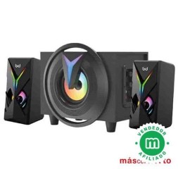 Altavoces Gaming USB 16W RGB