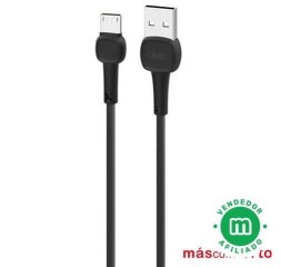 Cable datos Micro USB Negro XONB132MCBK