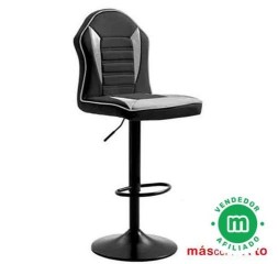 Taburete Gaming Negro/Gris VL1365