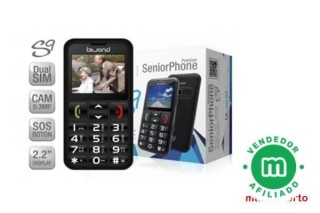 Teléfono Biwond S9 Senior Negro C-51263