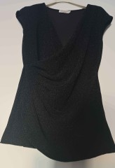 Elegante blusa Negra