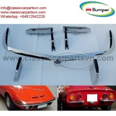 Opel GT (19681973) bumpers by stainless steel new