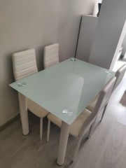 Mesa Cristal Salón.