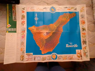 Mapa turistico Tenerife