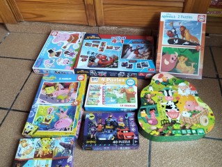 8 puzzles infantiles