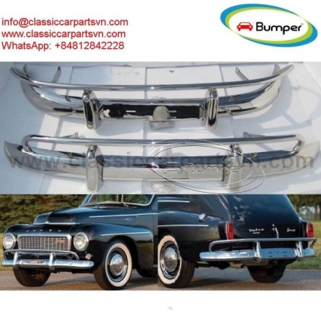 volvo-pv-544-usa-type-1958-1965-bumpers-by-stainless-steel-new-big-0