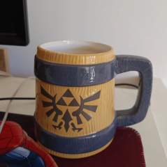 Taza de the legend of Zelda.