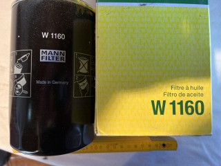 Filtro Aceite MANN W 1160