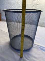 Papelera metalica