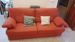 sofa-cama-naranja-2-mtrs-buen-estado-big-2