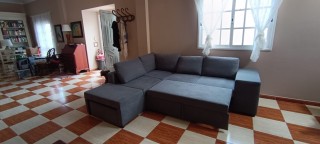 SOFA RINCONERO CHAISLONGE CON CAMA - MODELO ELTONEL - CONFORAMA