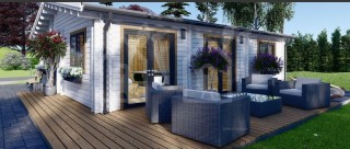 Casa de madera Nelly 72 m2