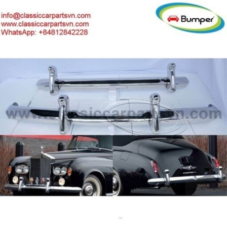rolls-royce-silver-cloud-s1-s2-1959-1962-bumpers-by-stainless-steel-new-big-0