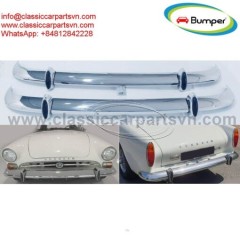 Sunbeam Tiger (1964-1967) bumpers with rubber on over riders