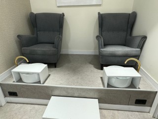 SE VENDE SILLONES GRISES
