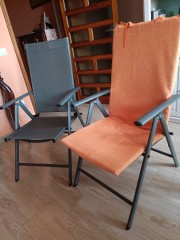 Sillones de diferentes posiciones