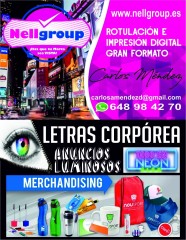 Impresión de Cartelería, Impresión Gran formato, Caballetes, lonas,pancartas