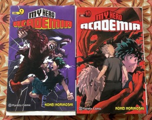 My hero academia vol. 9 y vol. 10