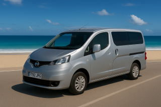 Nissan NV200 Evalia. 3 en uno (Furgoneta de gran capacidad, turismo de 7 plazas y casa movil)