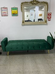 Sofa cama verde