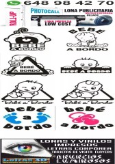 Vinilo personalizado para cualquier tipo de publicidad o decorativo, impreso o en corte, pide