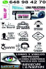 Se elabora vinilo personalizado para cualquier tipo de publicidad o decorativo, impreso o en corte
