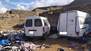 Compro caravana abandonada