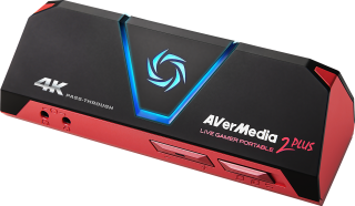 AVerMedia Live Gamer Portable 2 Plus 4K  Capturadora profesional | Como nueva