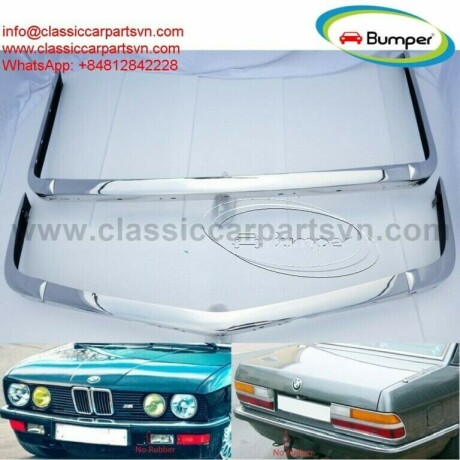 bmw-e28-bumpers-full-set-new-1982-1988-by-stainless-steel-new-big-0