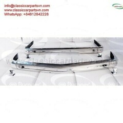 BMW E21 bumpers full set new (1975-1983) by stainless steel new