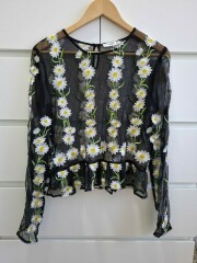 Camisa transparencias talla M