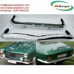 BMW 3200 CS Bertone bumpers (1962-1965) by stainless steel