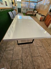 Mesa extensible y 4 silla